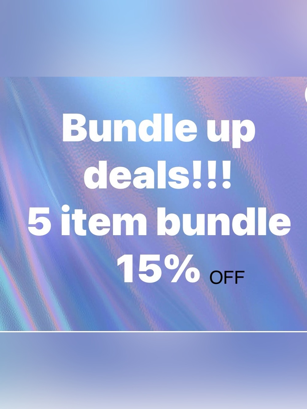 promotional deals are happening!!!!
